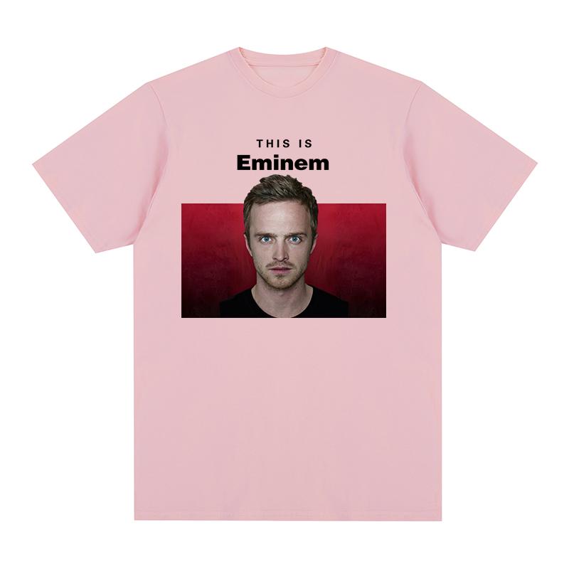 Breaking Bad Vintage Tshirt This Is Eminem Jesse PinkUnisex Funny Meme Cotton Unisex T Shirt New TEE TSHIRT Womens Tops
