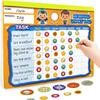Children's Behavior Reward Charts, English Cartoons, Praise Stickers, Tear-off Pages, Magnetic Children's Self-discipline Sheets