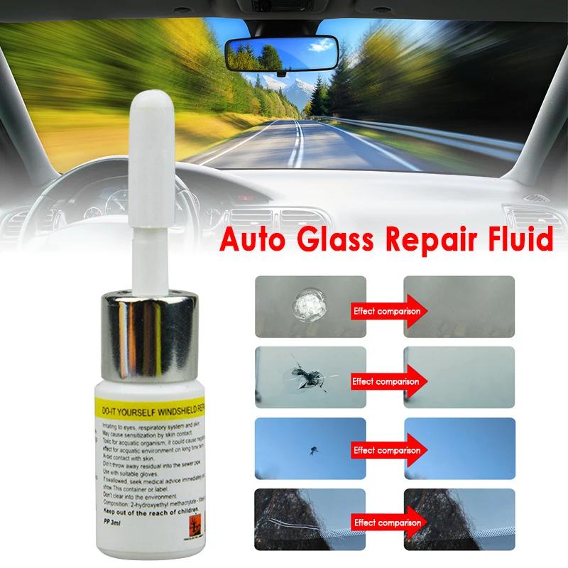 Car Windshield Cracked Repair Tool Car Window Phone Screen Repair Kit Glass Curing Glue Auto Glass Scratch Crack Restore