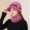 Rabbit Fur Thermal Hat Women's Fashion Cold-proof Wool Cap Autumn and Winter In The Elderly Fleece Cold-proof Cap