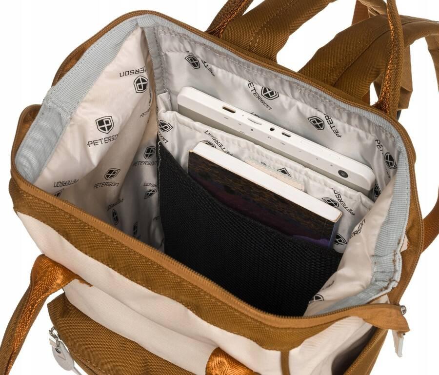 Sac à dos urbain pour femme en polyester - Peterson