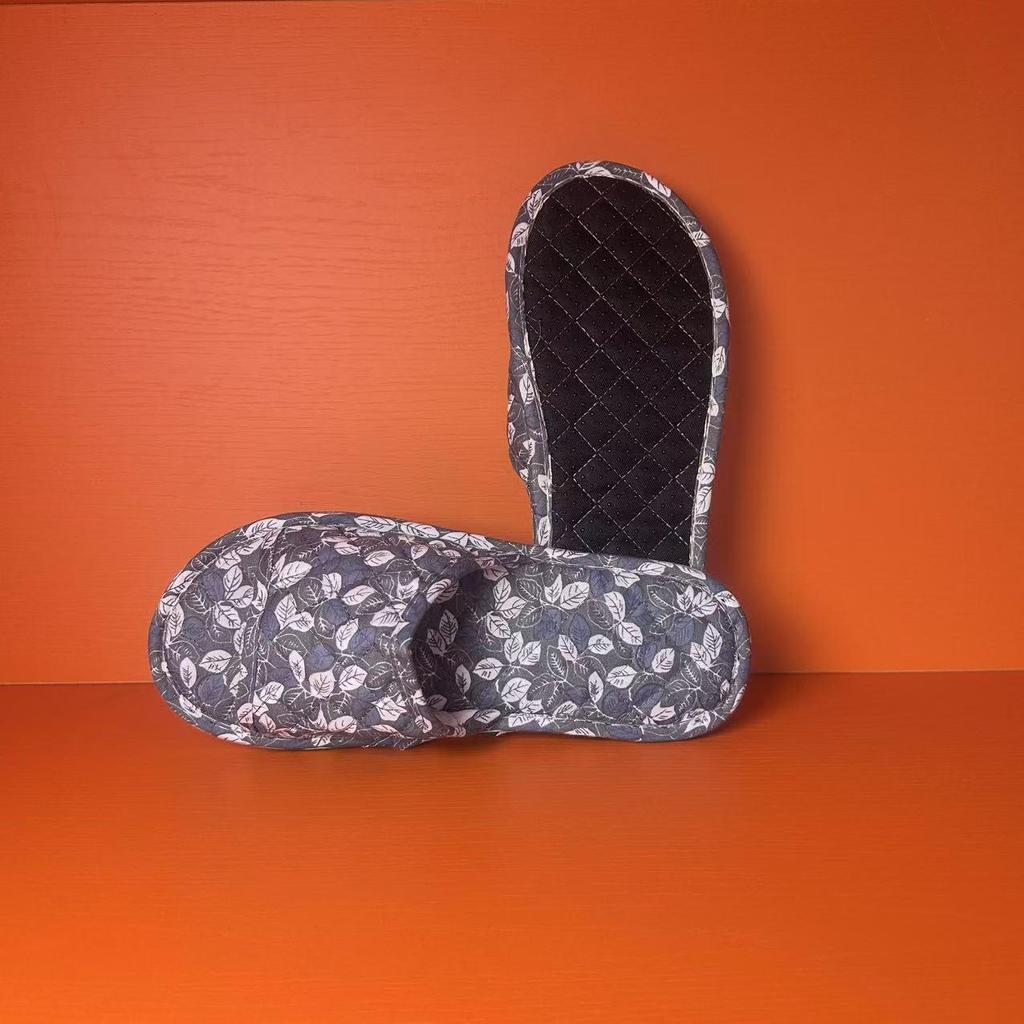 Karierte Baumwolle Weiche Sohle Indoor Rutschfeste Hausschuhe - Geräuschlos, Bequem, Vier-Jahreszeiten-Schuhwerk