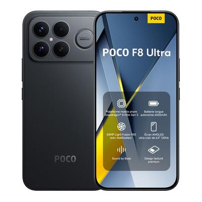 Smartphone - XIAOMI - POCO F8 Ultra - 12 GB RAM - 256 GB - 6.9" 120 Hz AMOLED Display