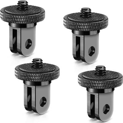 Adaptador de mini trípode con tornillo de 1/4 para GoPro 13 12 11 10 9 Eken Sjcam Insta360 X2 X3 X4 DJI Action Camera Accesorios GoPro