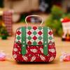 5Pcs Multipurpose Christmas Tin Case Versatile Christmas Tin Storage Box with Handle for Home Office School Use
