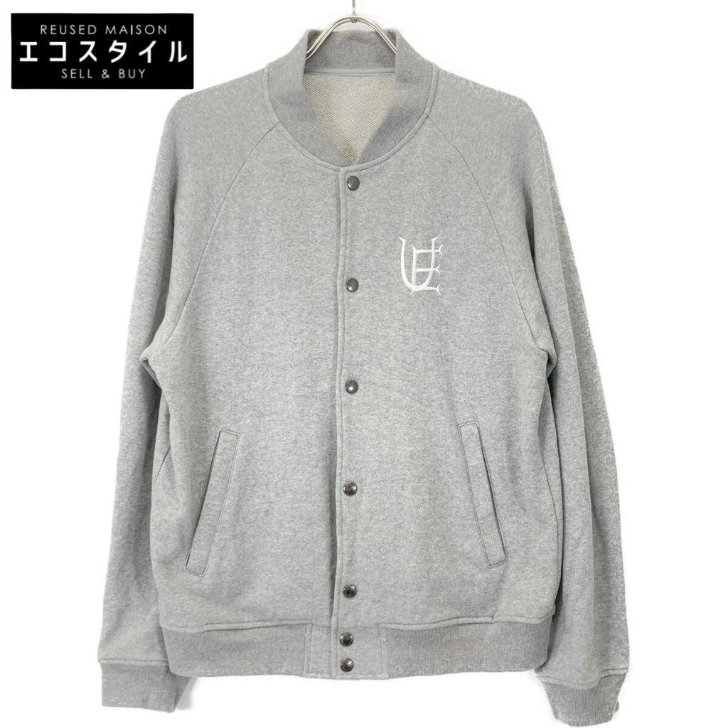 uniform experiment Grey UE-240006 Authentic Golo Sweat Jacket Jacket 2 grayUsed