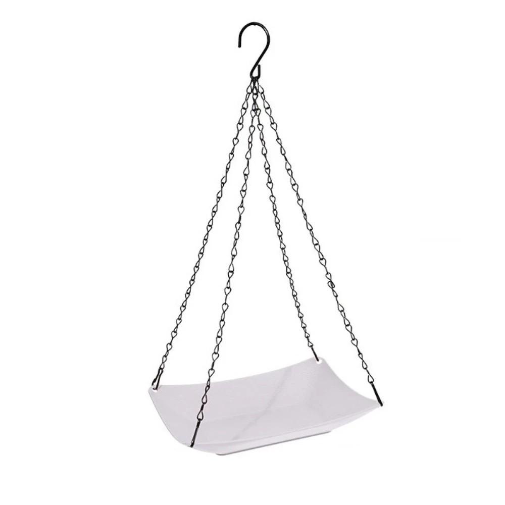 Open Bowl-shaped Hanging Bird Feeder Thickened Bird Feeding Platform Hummingbird Feeder Balcony