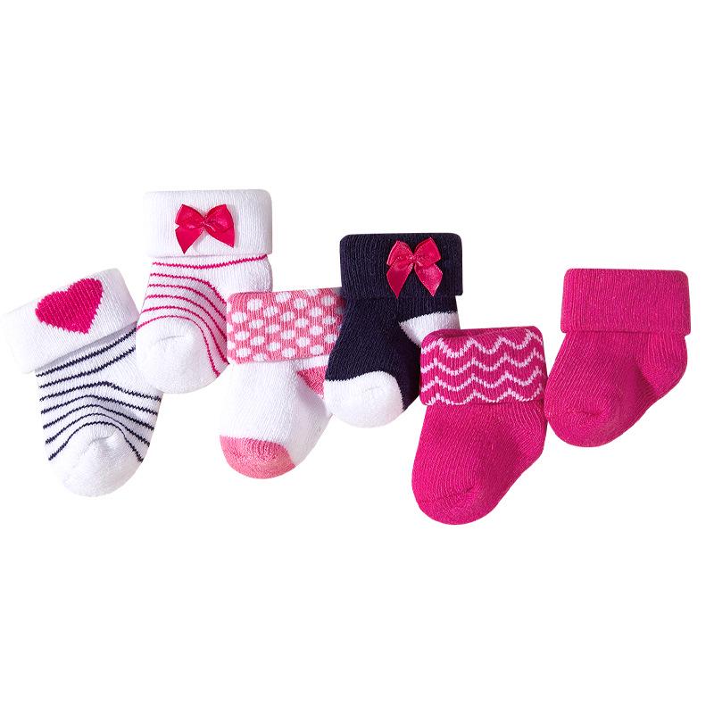 Thickened Warm Newborn Terry Children's Mid-Calf Winter Baby Socks