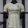 2024Ac Joint Version Black Beige Fan Version Jersey Print Number Jersey Ibrajirucaka Maldini