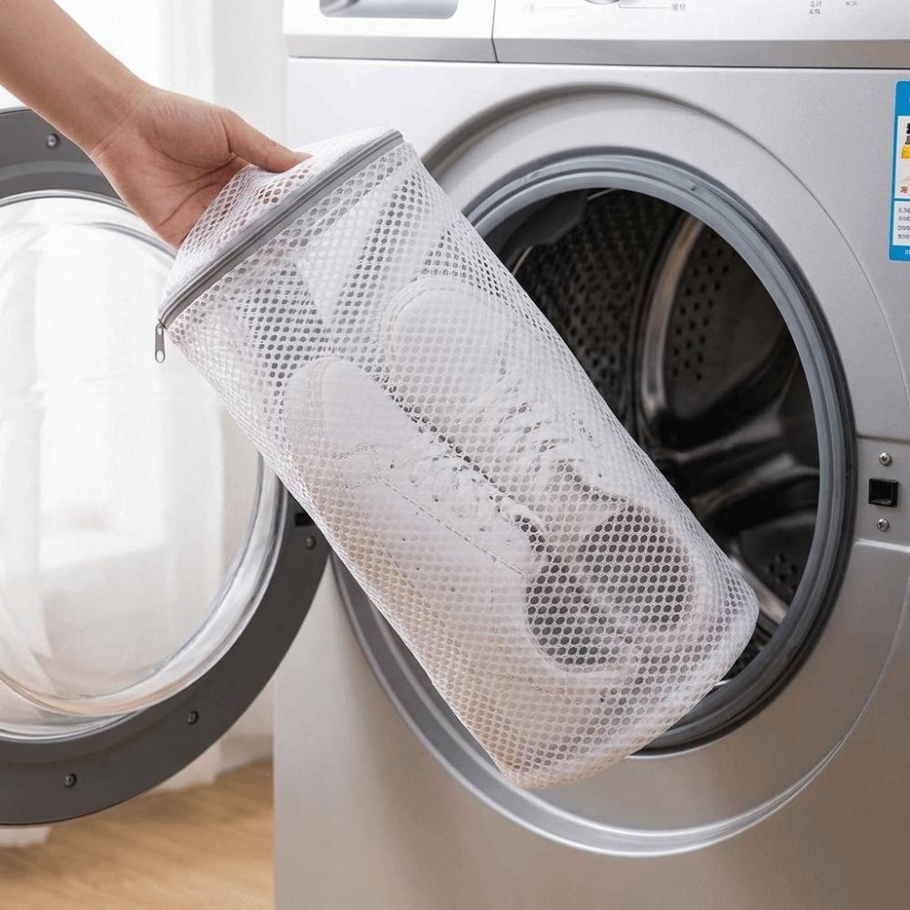 2PCS Polyester Washing Machine Shoe Bag Honeycomb Laundry Shoes Protector Socks