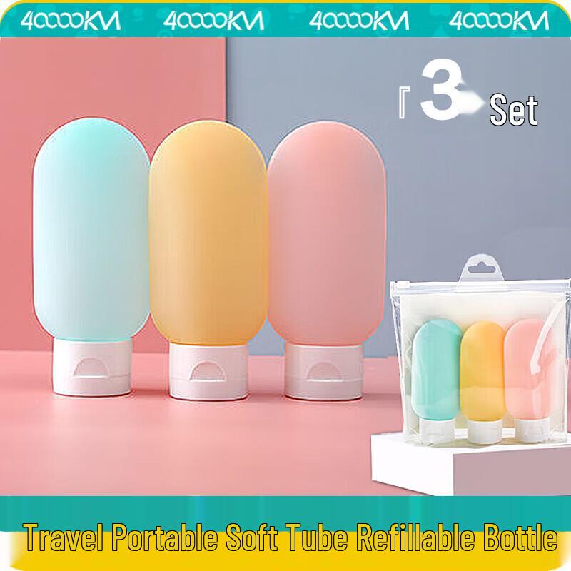 Přenosná sada lahviček na doplňování na cesty