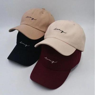 Soft Top Hip-hop Hat for Men and Women with Curved Brim Caps Embroidered Sun Visor Baseball Cap