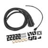 8.5mm 180 Degrees  Sparking Plug Ignition Wire Set Spark Plug Wires with Dustproof Cap Replacement for Chevy 8 Cylinder