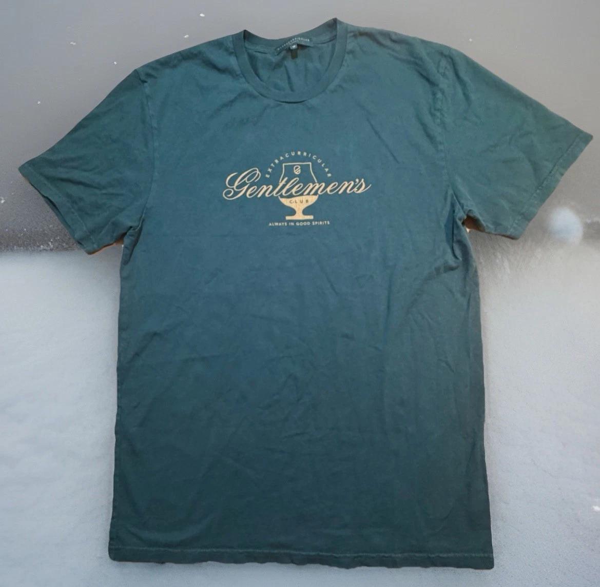 Extracurricular Golf Gentlemen’s Club NEW T-Shirt Course Club Medium 3XL