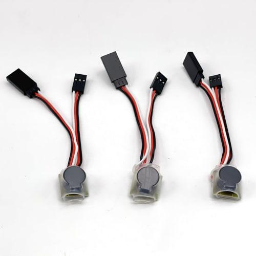 LEXOR RC Radio-Controlled Aircraft Loss Prevention and Locating Electronic Buzzer, 4V-6V, 85dB Loud Alarm, for Drones, Helicopters, and Airplanes, Tag