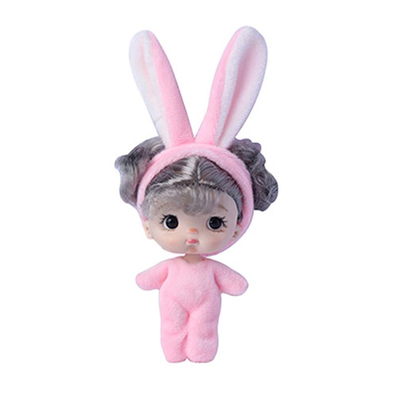11 cm Kawaii lommedukke Ob11 dukker med klær 1/12 babyfigur actionleker