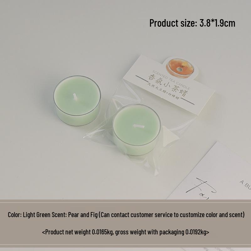 Colorful Heart-Shaped Scented Tealight Candles for Aromatherapy and Celebrations