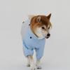 DR.BREEDS Walking Windbreaker (also raincoat) Shiba Inu_Sky Blue