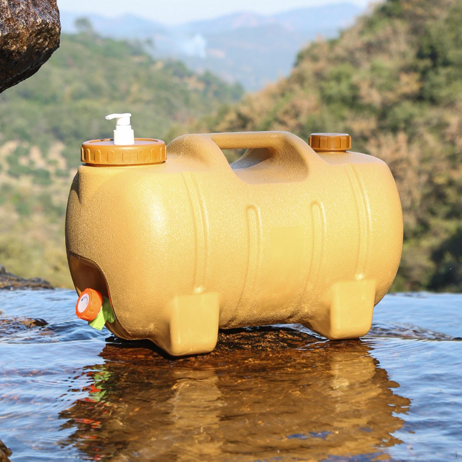 

Контейнер для воды с краном Переноска 20 л Пищевой Канистра Резервуар для хранения для Кемпинга Пешего туризма Само