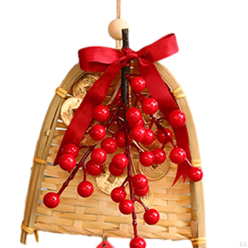 Chinese Year Decoration Door Sign Bowknot Party Supplies Pendant Spring Festival Hanging