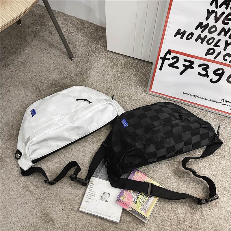 Große Hüfttaschen für Frauen, Unisex-Brusttasche, Street-Hip-Hop-Schulter-Crossbody, Outdoor-Sport, Gürteltasche, modisch