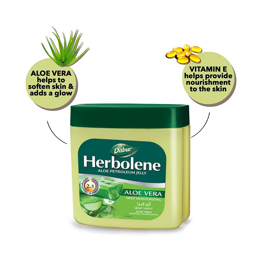 Vazelína na pleť Dabur Herbolene Aloe Vera 115 ml