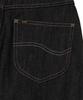 Lee Denim Belt Long Skirt Black