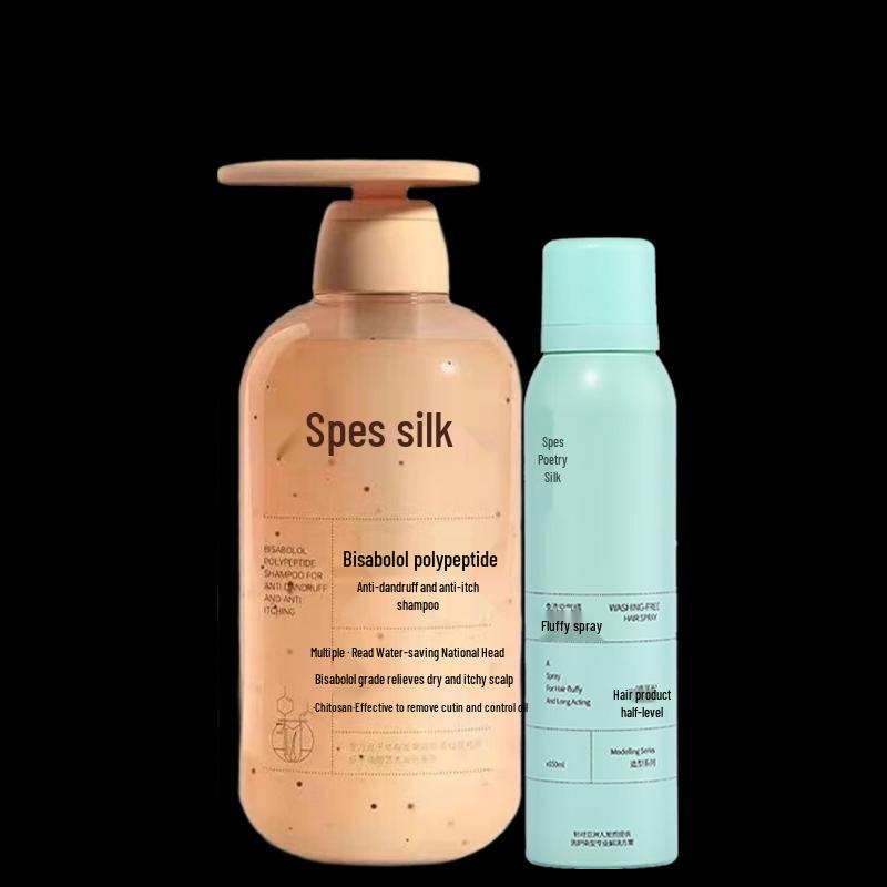 Spes Anti-Dandruff & Scalp Soothing Shampoo Set with Volumizing Spray