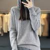 Women Knitted Hoodie Sweater MODERN NEW SAGA Winter Knitted Pullover Sweatshirt Autumn Soft Warm Wool Sweaters Female Jumper Knit Top