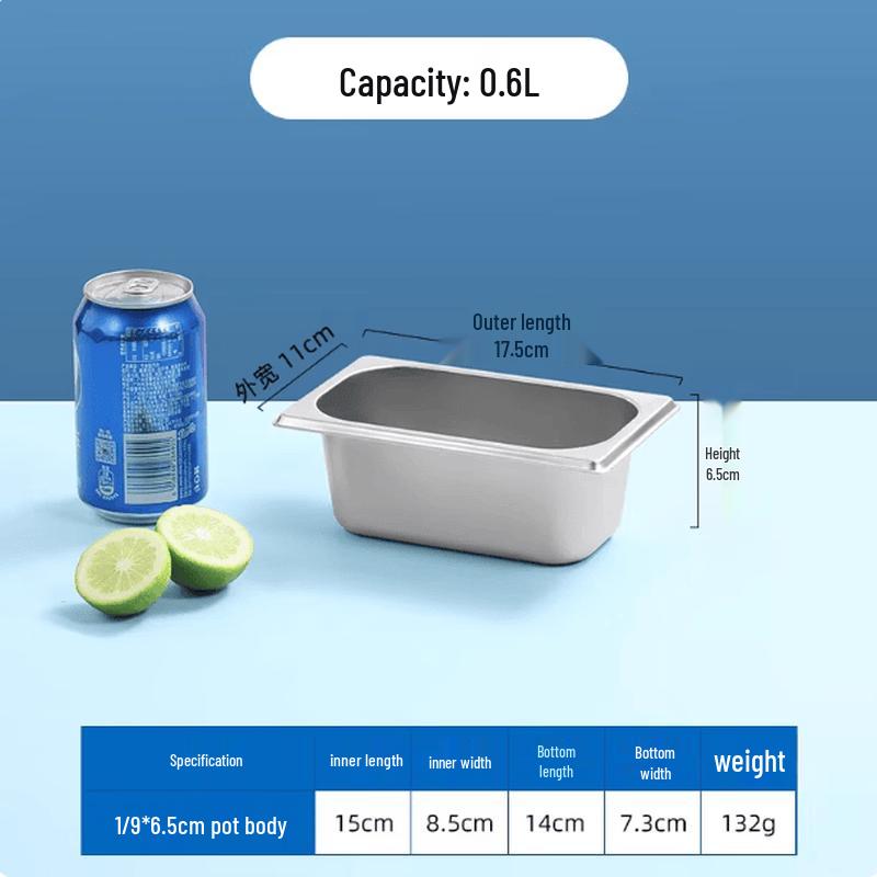 

Stainless Steel Gastronorm Food Pan