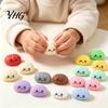 24 Days Countdown Box Christmas Cartoon Dumpling Gift Box, Xmas Advent Calendar with Stress Steamed Bun Toy Relief Squeeze Toys,