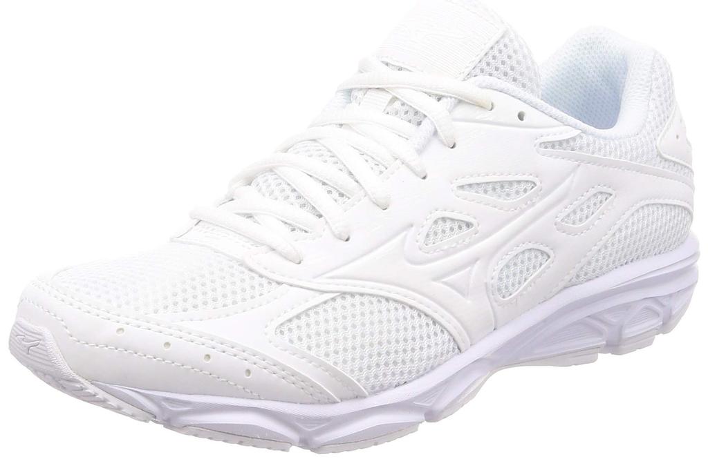 Mizuno Maximizer 21 Running 3E Shoes, Commuting, Jogging, Sneakers, Sports, Exercise, White, 23.0 cm,