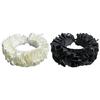 Detachable Ruffle Faux Collar Satins Shawl Wrap Role Play Clown Choker Neck Ruff Gothic Victorian Era Outfits for Women