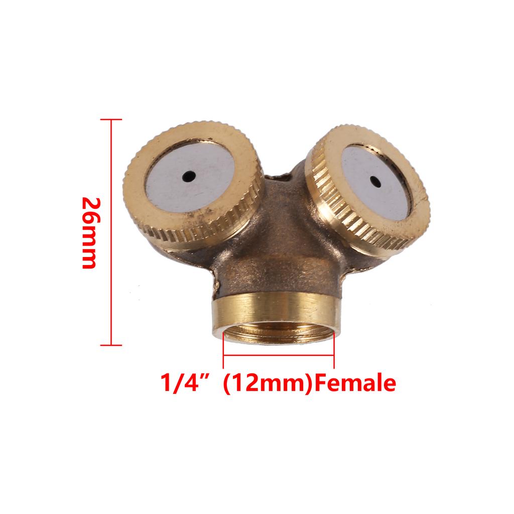 Agricultural Pesticide Spraying Misting Nozzles High Pressure Brass Misting Nozzles Irrigation System Brass Nozzle