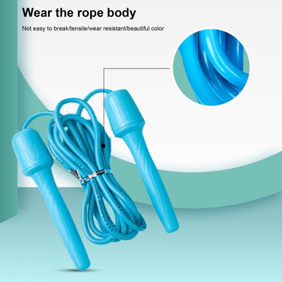 Langlebiges Übungsseil, bequemer Griff, Fitnessgerät, Ausdauertraining