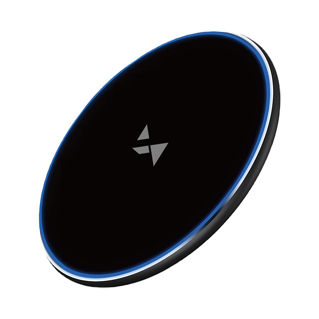 Qi Induktions-Wireless-Ladegerät mit USB-C-Kabel 15W - schwarz