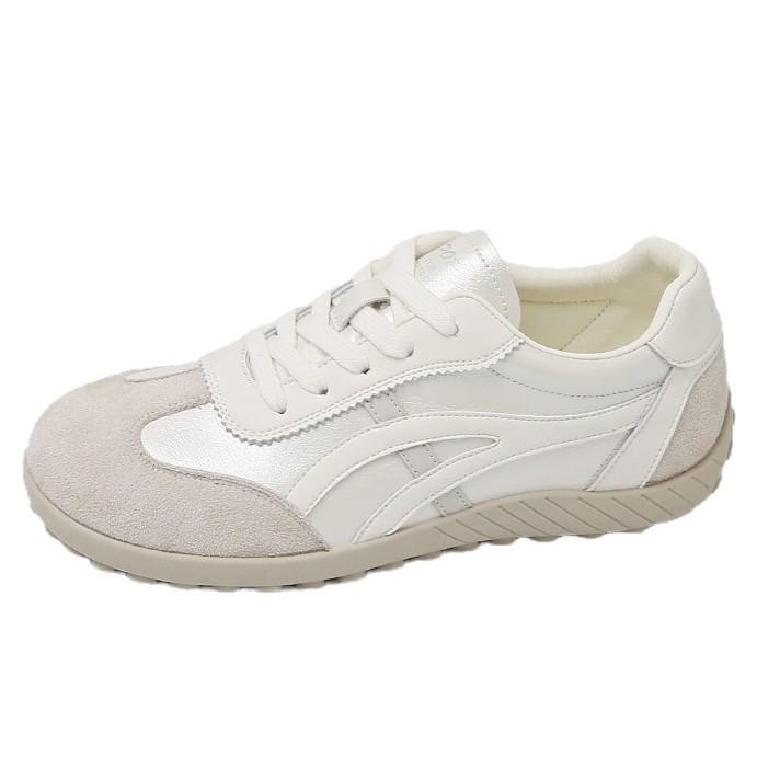 Dexun Shoes Women's Little White Shoes 2025 New Popular Spring and Summer Flat-bottomed Forrest Gump Shoes Sports and Leisure Board Shoes