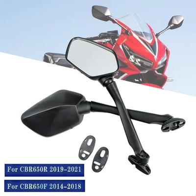 Convient pour HONDA - 2024 CBR650R CBR650F 2014 - 2018 Rétroviseurs Moto Arrière CBR 650R 650F Rétroviseur Latéral Arrière
