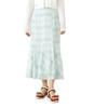 Jill by Jill Stuart Ombre Check Mermaid Long Skirt