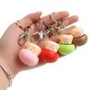 1Pcs Mini Abstract Mushroom Button Keychain Stress Relief Clicker Pendant Decompression Keyring Backpack Hanging Decoration