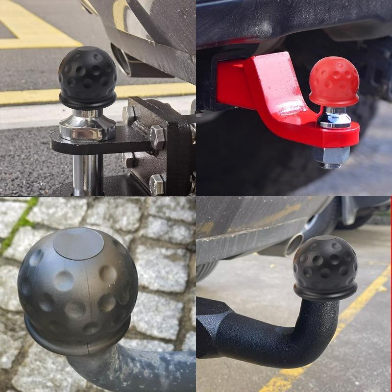 Universal Hitch Trailer Towball Head Protect Brand New Tow Bar Ball Cover Cap Trailer Ball Cover Dustproof Car Truck Accessories