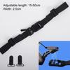 Hiking and Travel Backpack with 1 Set Adjustable Magnetic Chest and Shoulder Straps