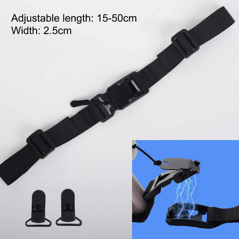 Hiking and Travel Backpack with 1 Set Adjustable Magnetic Chest and Shoulder Straps