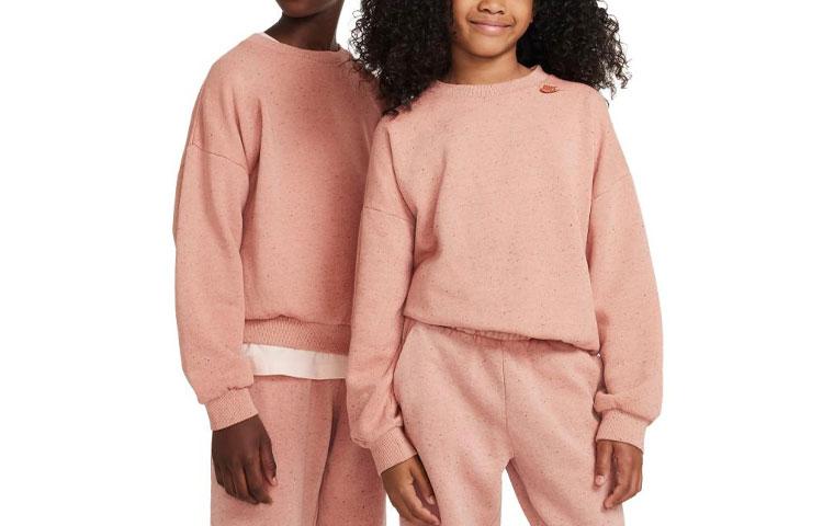 Nike Sweatshirt Sportswear Icon Fleece Rusty Oxide Kids DQ9002-872 S