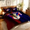 Genoa CFC Pattern Bedding Home Decoration Birthday Gift ( 1 duvet cover + 2 pillowcase, without core),fan merchandise.
