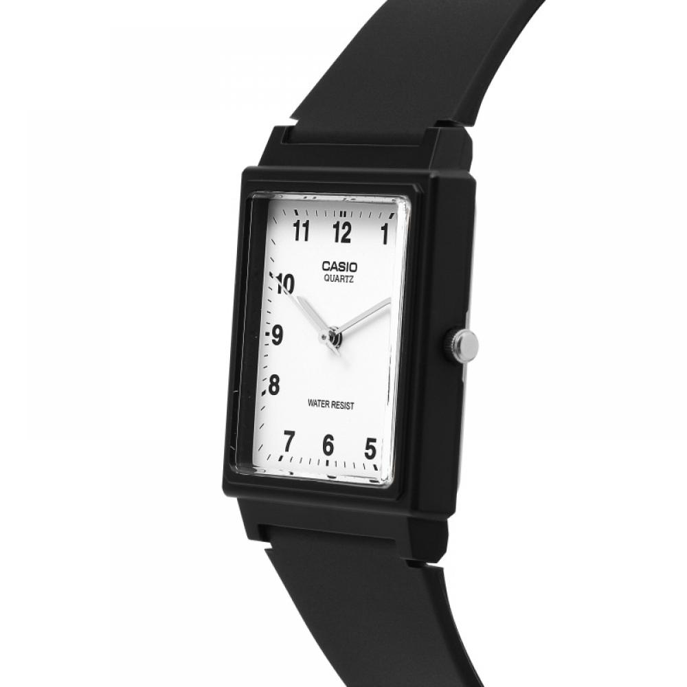 Casio Mq 27 7bdf  Mq 27 7b  Analog Square Sat Student Urethane Watch