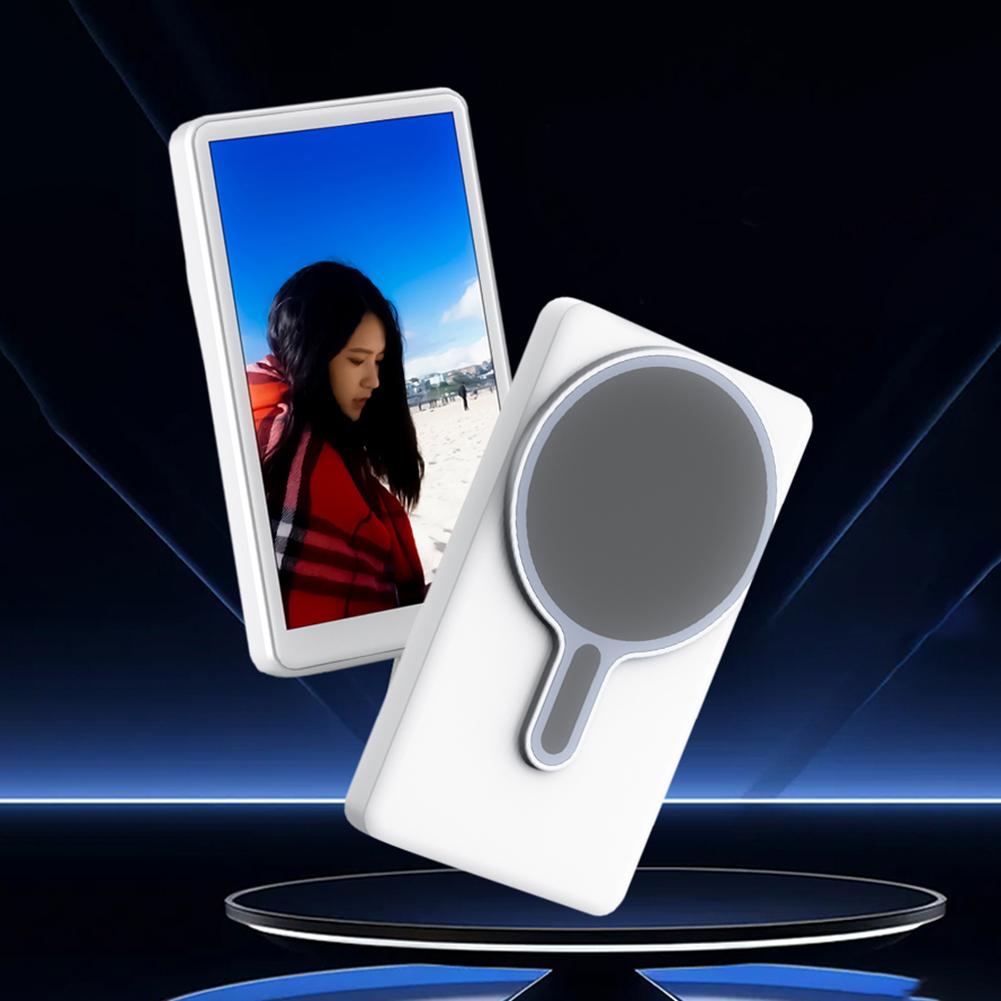 Magnetic Phone Vlog Selfie Monitor Screen Back Camera Monitor Phone Vlog Selfie Screen for Selfie Vlog Live Accessory
