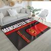 Manchester Customized Name Carpet Design for Foyer Decorate room Outdoor Balcony Antislip Carpet Anime Office Decor Best for Christmas