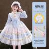 Lolita Princess Long Sleeve Birthday Dress for Girls - 2026 Spring Collection