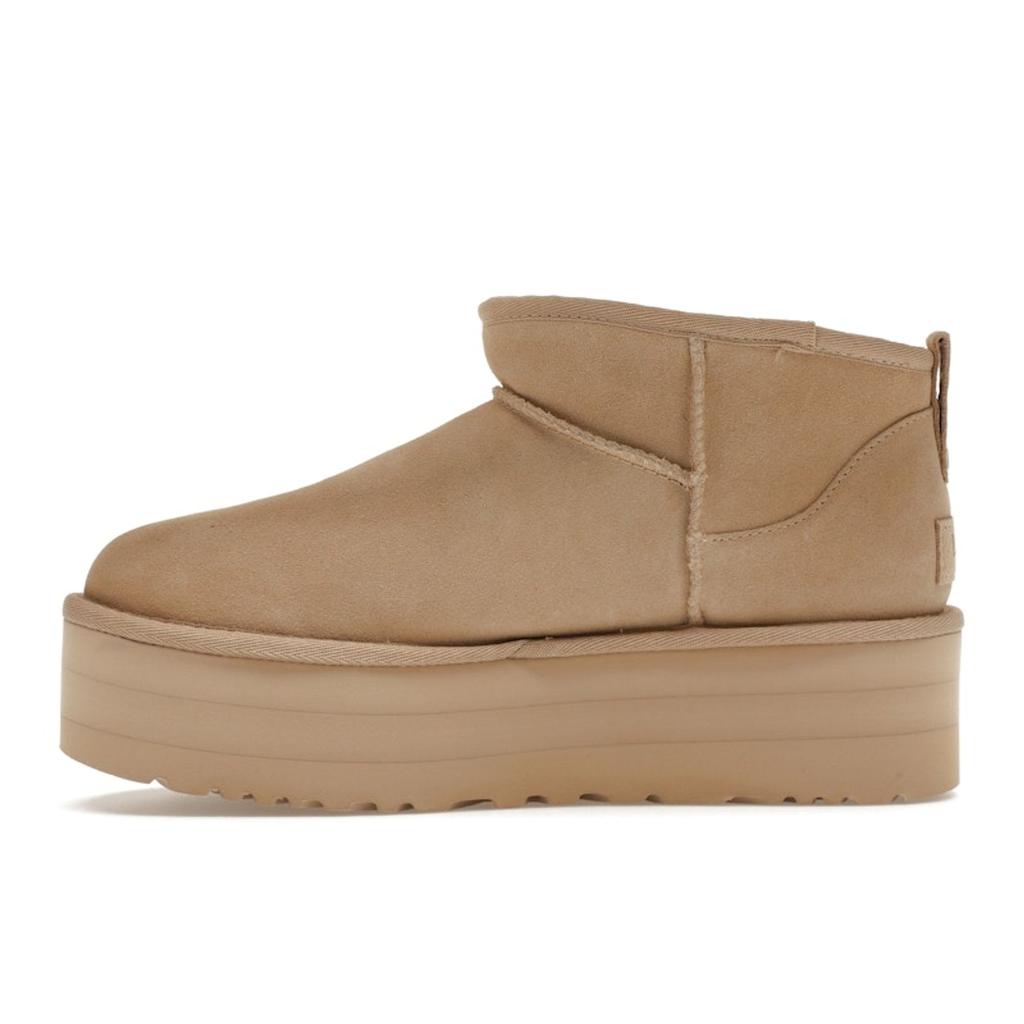 UGG Classic Ultra Mini Platform Boot Mustard Seed Women Sneakers Tan 1135092-MDSD